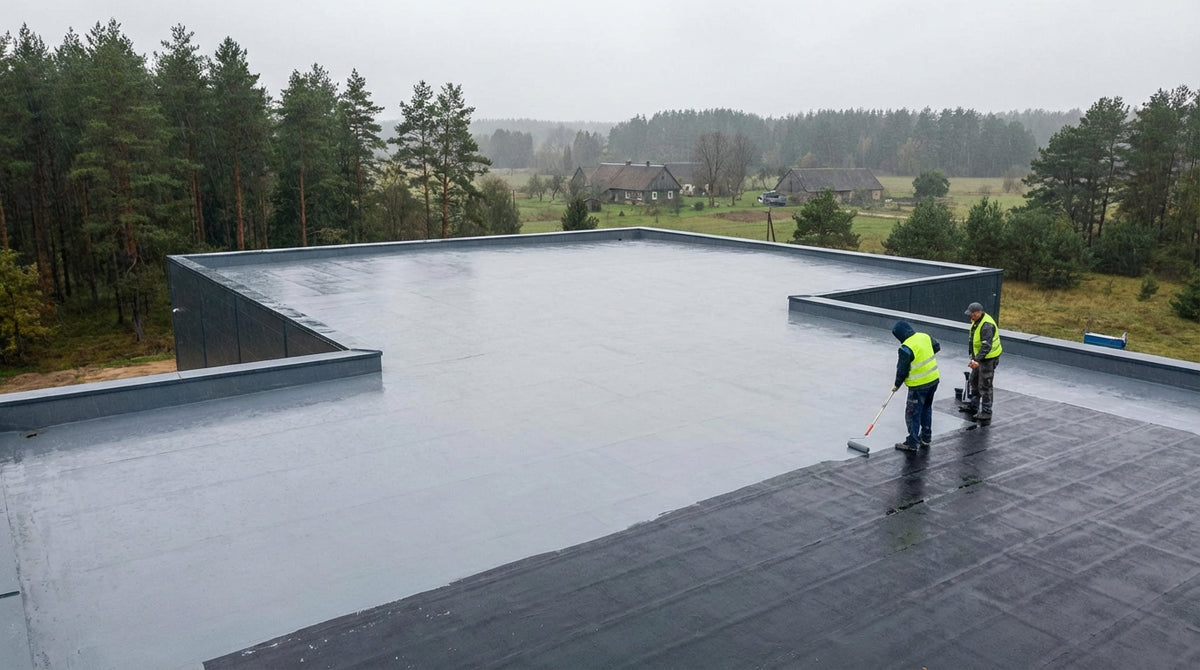 ROOF-COAT Silikoninė stogų hidroizoliacija