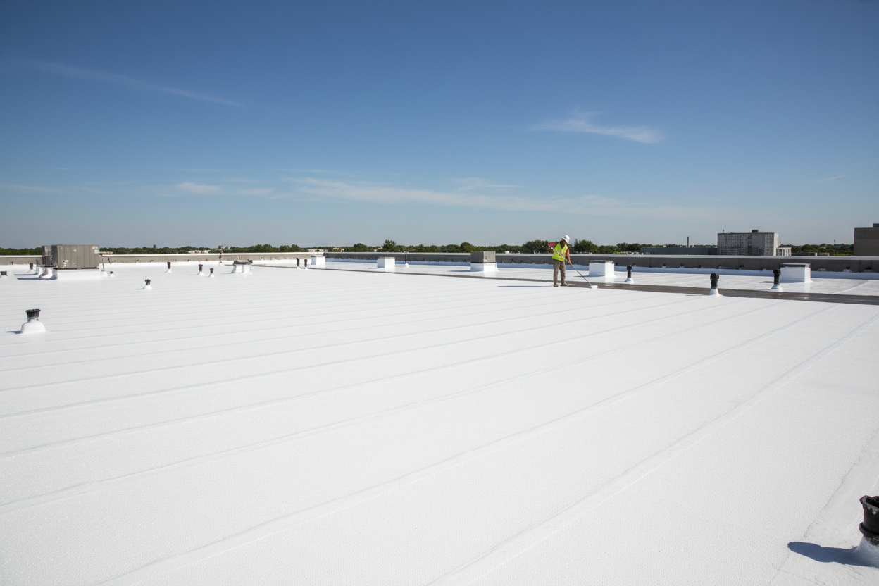 ROOF-COAT Silikoninė stogų hidroizoliacija