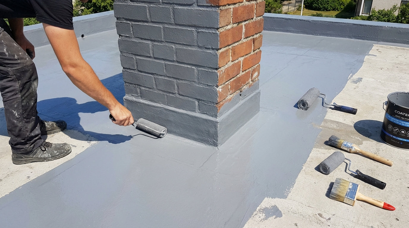 ROOF-COAT Silikoninė stogų hidroizoliacija