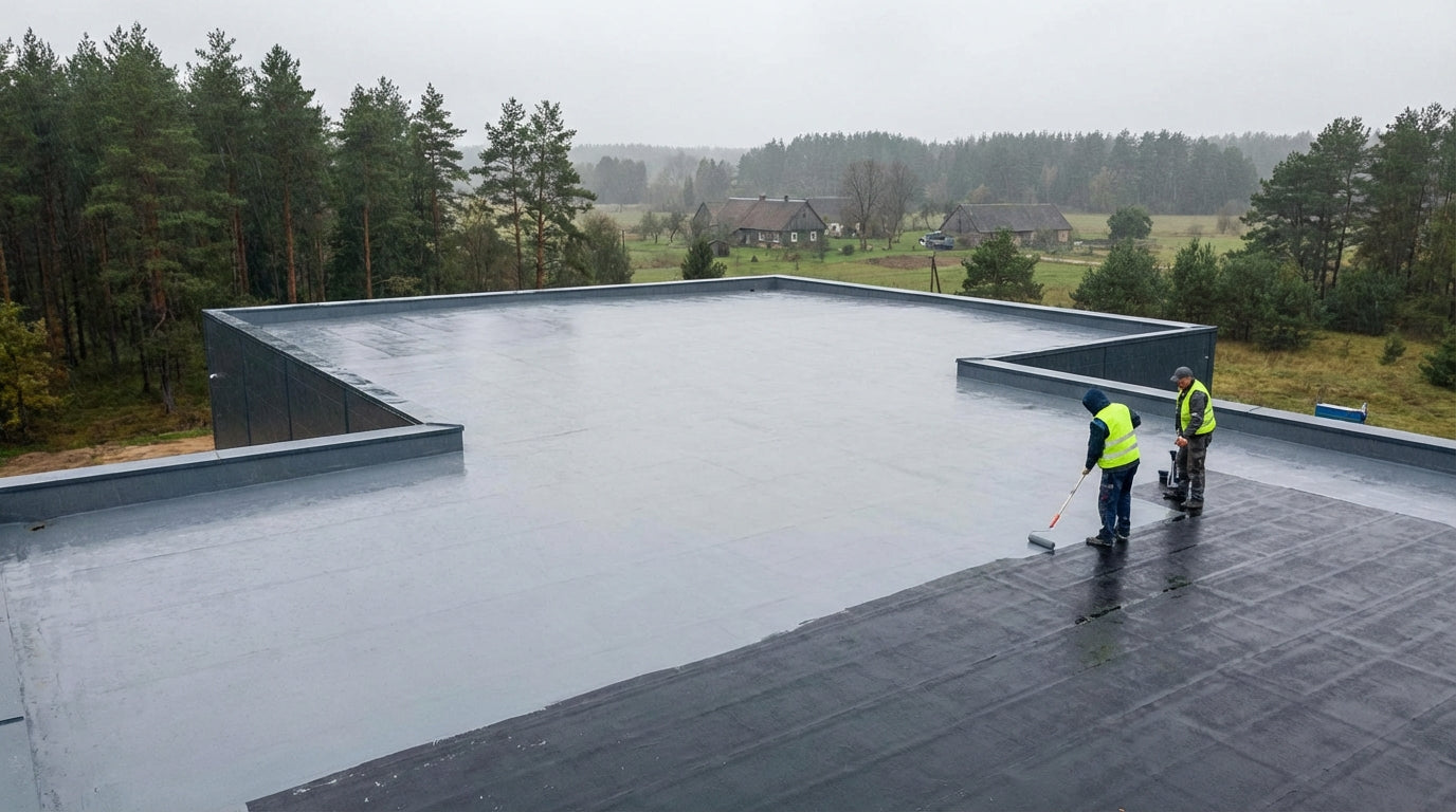 ROOF-COAT Silikoninė stogų hidroizoliacija
