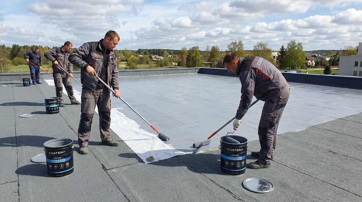 ROOF-COAT Silikoninė stogų hidroizoliacija